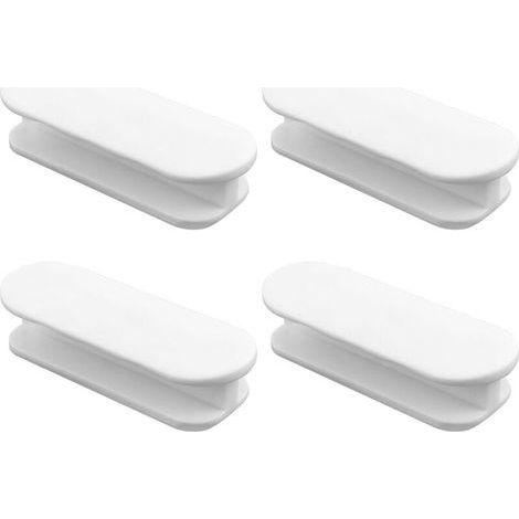 4 poignées de porte de balcon adhésives poignées, poignee de baie vitree coulissante pour porte de balcon intérieure et extérieure (1/5)