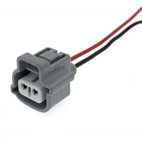 90075-60028 Applicable to Toyota Reiz car headlight socket, Qianlima 002 brake light and corner indicator socket -- JB1119-2P (single socket)
