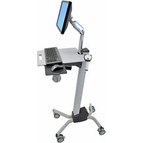 Ergotron Neo-Flex LCD Cart - Carro para pantalla LCD/teclado/ratón/escáner de código de barras/CPU - Plástico, aluminio, acero - (1/2)
