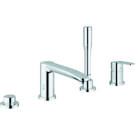 GROHE Batería de bañera de 4 agujeros Eurostyle C 230483 cromo, 23048003