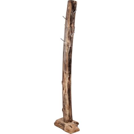 Garderobe Kleiderständer 40 x 25 x 185 cm Teak HAKON (1/5)