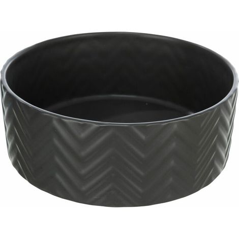 Ciotola in ceramica 1.6l diametro 20cm colore nero opaco (1/4)