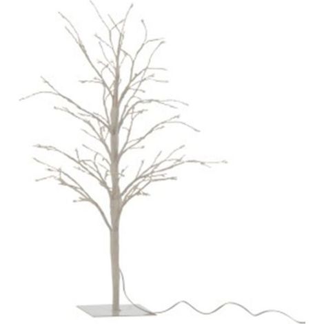 Plante Artificielle Déco LED "Arbre Nu" 57cm Blanc (1/3)