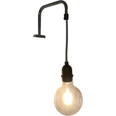 Spot LED "Industrie suspendue" JACOB DELAFON noir mat (1/2)