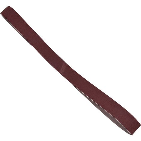10 courroies abrasives 760x25mm (30x1") grains 240 à 1000 pour ponceuse à bande - Lot de 10 (1/5)