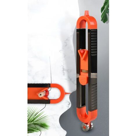 Jauge de contour de règle de traçage de contour avec serrure outil de mesure de jauge de mesure de précision pour le travail du bois de verrouillage réglable (1/5)