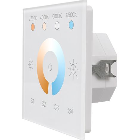 Ledvance MANUAL CONTROL UNIT TOUCH DALI-2 TW, Touch-Display, 25 Lichtprodukte, 4058075837560