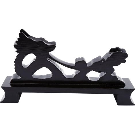 Support D’affichage D’épée en Bois de Résine Support en Forme de Dragon pour Katana Wakizashi 30-60 Cm Samurai (1/5)
