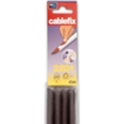 cablefix 2201-BN Kabelkanal  (L x B x H) 1000 x 8 x 7 mm 4 St. Braun (1/2)