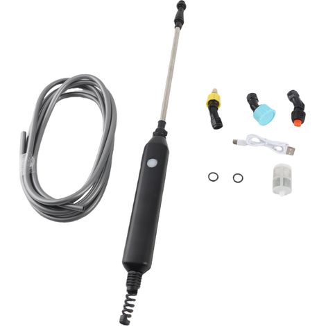 Brumisateur électrique portable, brumisateur automatique, appareil pratique pour l'arrosage des plantes d'intérieur, jet d'eau atomisé, intensité réglable (1/5)