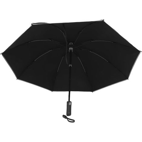 Parapluie électrique inversé Compact – Parapluie de Voyage Pliable inversé, Coupe-vent avec un Seul Bouton D'ouverture et de Fermeture pour le Soleil et la pluie. (1/5)