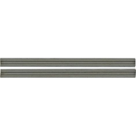 Tivoly • 2 Lames de Rabot Réversibles • Lames en Carbure • 82mm5,5mm1,1 mm • Pour tous les Rabots Électriques