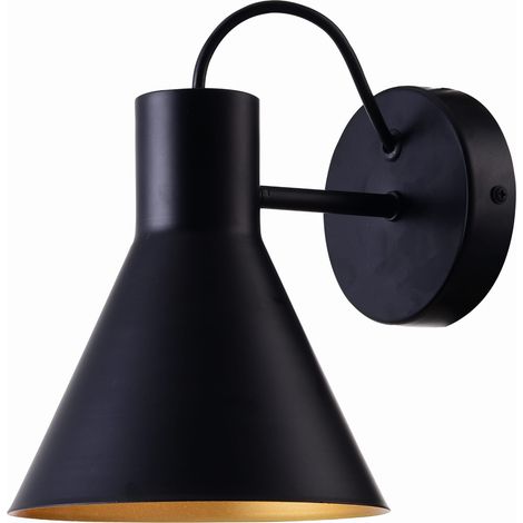 Applique murale métal Candellux More 21-71149 noir E14