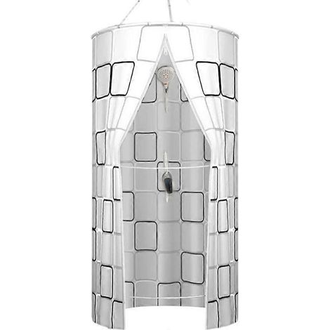 Copertura rotonda per vasca da bagno, tenda per vasca da bagno domestica, isolamento spesso per adulti, tenda da doccia invernale calda, tenda impermeabile