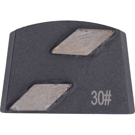 Set mit 3 Diamantschleifblöcken, 2 Schleifscheiben, Körnung 30, zum Polieren von Beton-, Zement- und lackierten Böden (1/5)