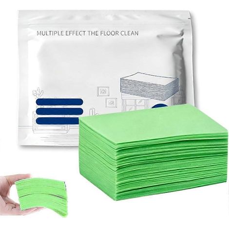 Lingettes nettoyantes sols multi-surfaces 120 unités formule améliorée 2026 nettoyant concentré vert (1/5)