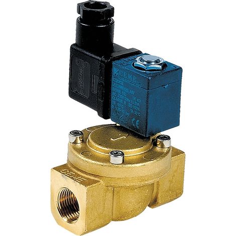 Électrovanne laiton normalement fermée ESM85 Femelle - Femelle 24v 0,3 à 10bars 15x21