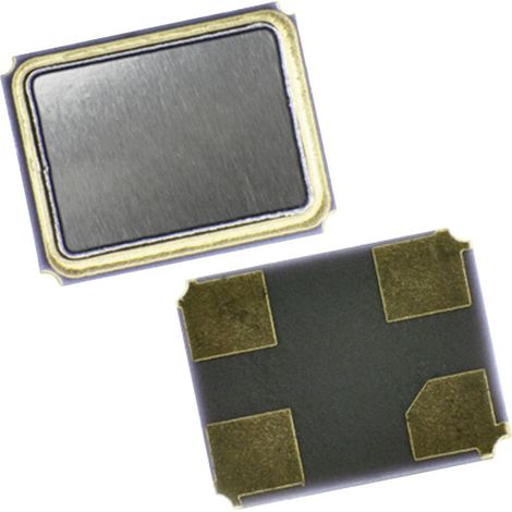 EuroQuartz Schwingquarz 18.432MHz MT/30/30/-40+85/12pF SMD-4 18.432 MHz 12 pF 3.2 mm 2.5 mm 0.7 mm 1