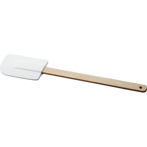 Espatula Cocina 34Cm Mango Madera Caucho-Goma Iris
