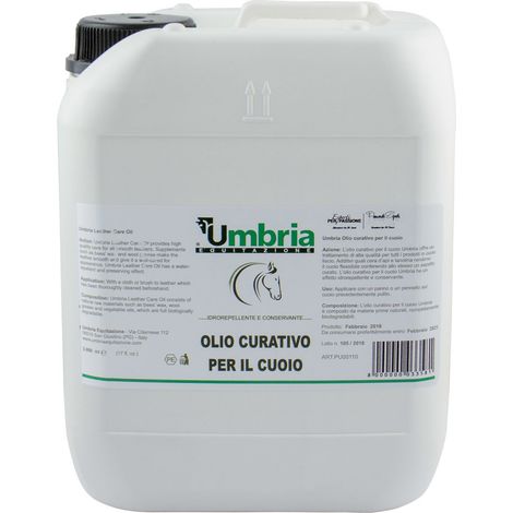 Olio per cuoio confezione da 5 litri