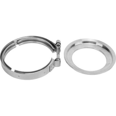5" auf 4" Reduzierstück mit Edelstahlklemme, Ersatz für Borg Warner S400, S480, S463, S467, SXE und SX Turbolader, T6 Flansch. (1/5)