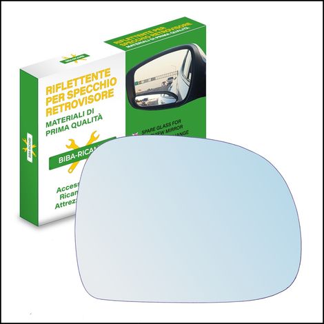 Vetro specchio retrovisore lato dx compatibile per opel sintra (195x145mm) (1/2)