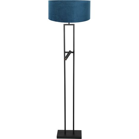 Steinhauer - lámpara de pie - Stang - negro - metal textil -