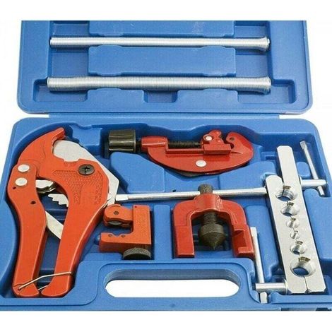 KIT DE COUPE-TUBE 9 PIÈCES POUR CINTRAGE DE TUYAUX, COUPE-TUBE, MACHINE À CLAQUER (1/2)