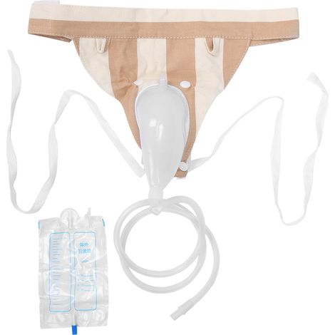 Sac de Drainage Urinaire - 1000 ml - Pour Urinoir Portable - Usage Unisexe - Pour Patients Alités - 1 Pièce (1/5)