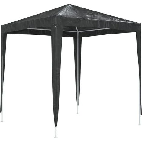 Tente de réception professionnelle gris anthracite de 2x2 mètres (1/5)
