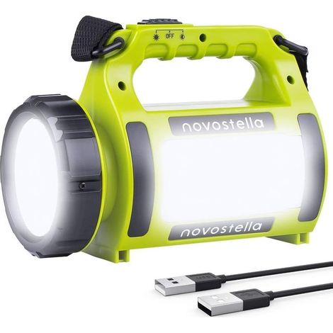 Wiederaufladbare LED-Taschenlampe, multifunktionale Campingleuchte, wasserdichter Outdoor-Scheinwerfer, Hochleistungs-Taschenlampe, 650-lm-Laterne (1/5)
