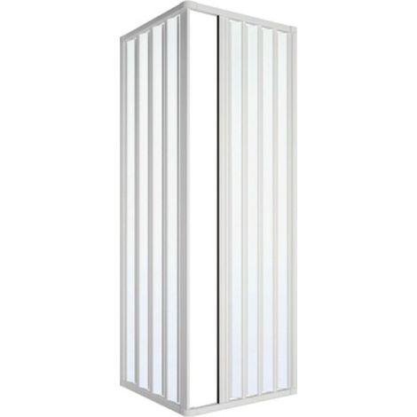 BOX DOCCIA 2 LATI SOFFIETTO RIDUCIBILE MODELLO LORIS LUX cm 70 x 70