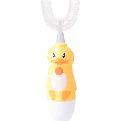 Brosse à dents électrique pour enfants, modèles de nettoyage en forme de U-AquaForge