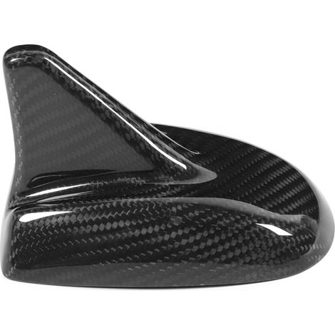 Embout d'antenne auto en fibre de carbone sèche, aileron de requin de toit, garniture compatible Maserati Levante 2017-2020 (1/5)