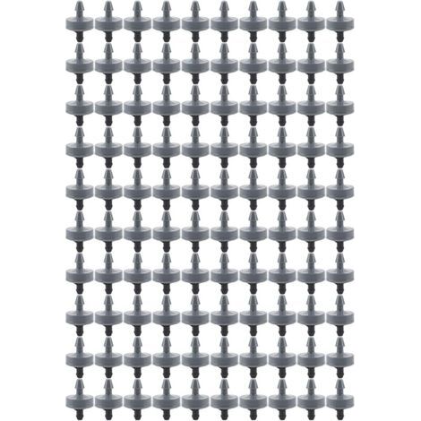 Pair Goutteur Irrigation, Système Irrigation Jardin Kit Goutte Automatique Arrosage émetteur Buse 100Pcs Sac 4L Compensation Pression Accessoire équipement Outil Arroseur Réglable Micro Flow Drip Head (1/5)
