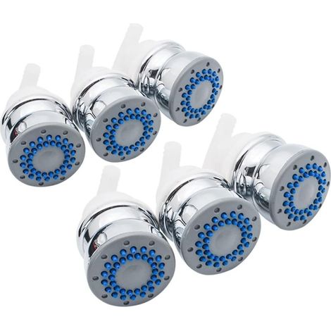 Massagedüse - Für Badezimmerschrankpaneele - 2 Funktionen: Regendusche und Hydromassage - Durchmesser 35 mm - 6 Stück (1/5)