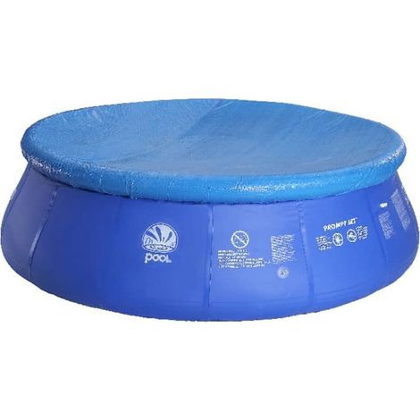 Cubierta Redonda de Piscina Ø 365 cm Azul Jilong