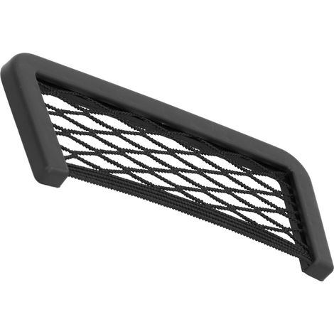 Organisateur de rangement voiture en maille universel, support pour téléphone portable et petits objets, accessoire auto, 5.7 x 3.5 x 0.4 pouces (1/5)
