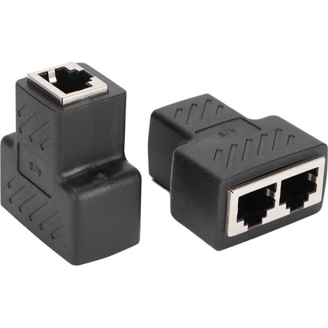 Séparateur RJ45 1 vers 2 pour caméra IP, console de jeu, ordinateur et box internet (1/5)