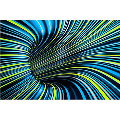 Tapis - Design Optique Imprimé En Spray 3D - Pour Salon Chambre Séjour Couloir - 160 x 230 cm (1/5)