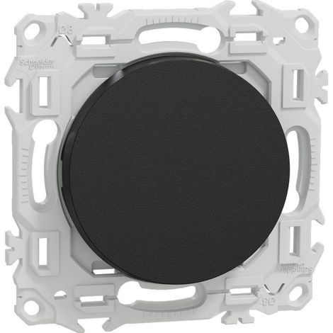 Schneider – Poussoir va-et-vient 10A 250V – Mécanisme avec coque de protection – Largeur 74mm – Hauteur 74mm – Pour intérieur uniquement