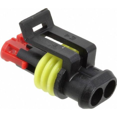 Connettore Superseal maschio 2 vie