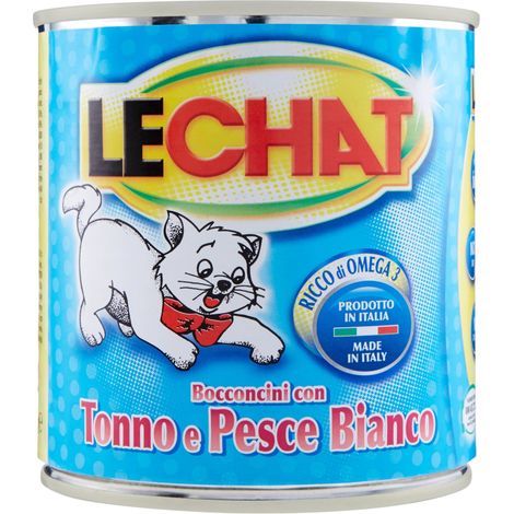 Lechat Bocconcini au Thon et Poisson Blanc pour Chats Adultes - 720 g