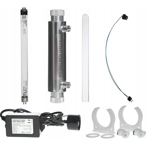Lampe UV pour osmose inverse d'eau, filament Philips complet (1/2)