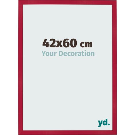 yd. - Cadre photo 42x60 - Rouge - MDF - Bologna (1/5)