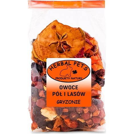 Animali domestici alle erbe - Frutti di campo e di bosco 100 g (1/2)