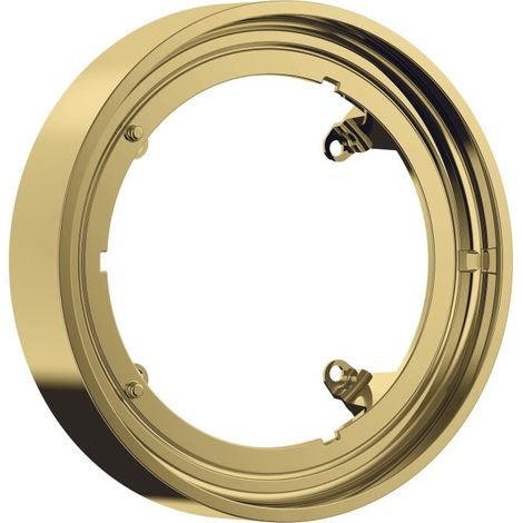 Axor ShowerSelect ID - Plaque d'adaptation 17x17 cm, aspect doré poli 13646990 (1/3)