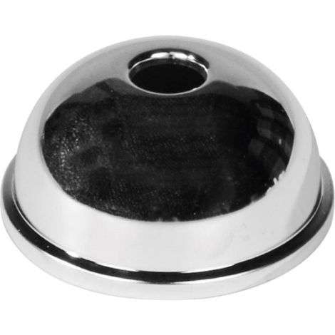 ROSONE BOMBATO IN OTTONE CROMATO ø12   Idroweb