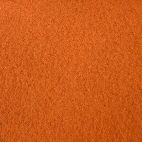 Echantillon (non filmé) Moquette Stand Event Orange citrouille - 7x10 cm