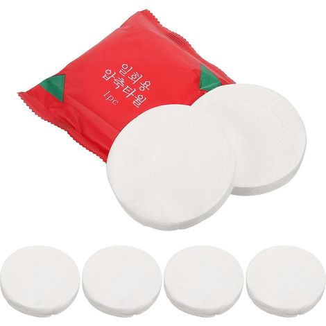 Serviettes de bain jetables grand format (6 pièces) multifonctions pour les voyages (1/5)